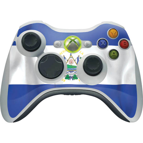 El Salvador Flag Xbox 360 Wireless Controller Skin